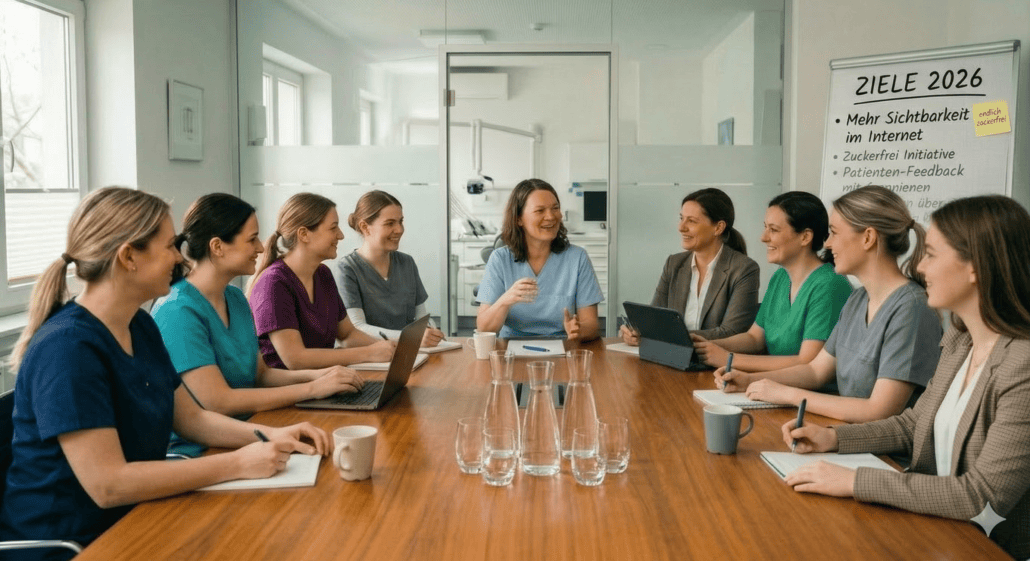 Teamsitzung als Marketinginstrument